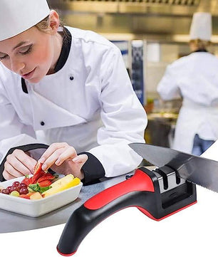 Kitchen Knife Sharpener Adjustable 4-in-1