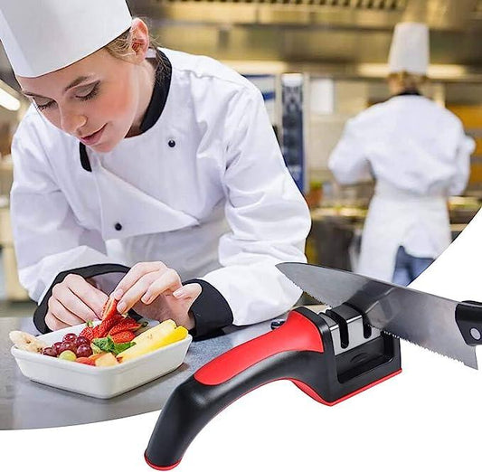 Kitchen Knife Sharpener Adjustable 4-in-1