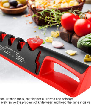 Kitchen Knife Sharpener Adjustable 4-in-1
