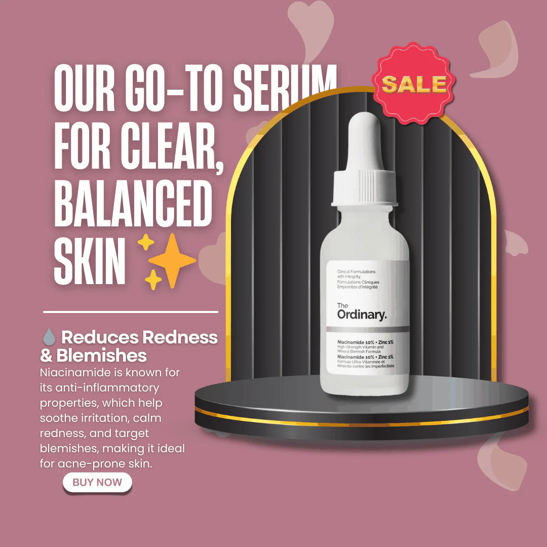 The Ordinary Niacinamide 10% +zinc 1% beauty By Aizalbeauty
