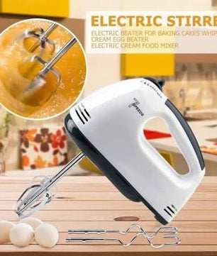 Electric Egg Beater Machine Hand Mixer Handheld Cake Egg Beater Cream Blender Cake Baking Tool