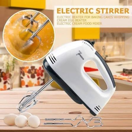 Electric Egg Beater Machine Hand Mixer Handheld Cake Egg Beater Cream Blender Cake Baking Tool