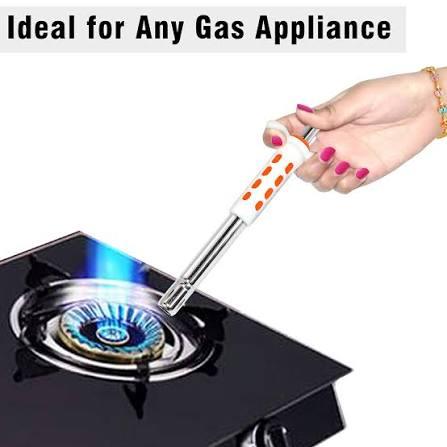Kitchen Stainless Steel Stove Lighter Metal NO FUEL NEEDED