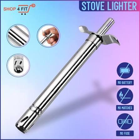 Kitchen Stainless Steel Stove Lighter Metal NO FUEL NEEDED