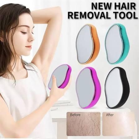 Crystal Physical Hair Removal Eraser Glass Hair Remover Painless Epilator Easy Cleaning Reusable Body Care Depilation Tool
