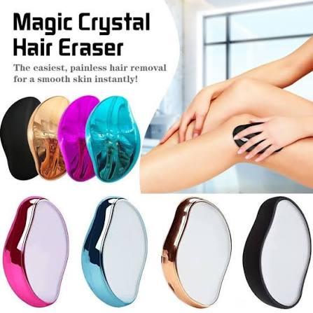 Crystal Physical Hair Removal Eraser Glass Hair Remover Painless Epilator Easy Cleaning Reusable Body Care Depilation Tool