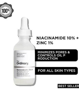 The Ordinary Niacinamide 10% +zinc 1% beauty By Aizalbeauty