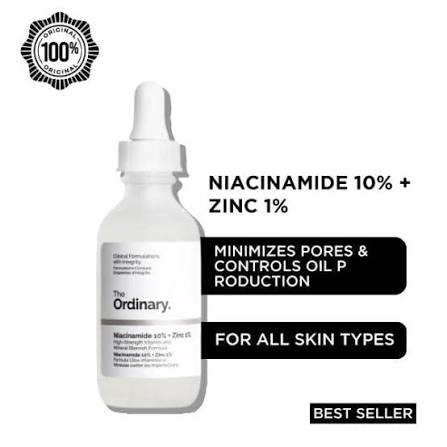 The Ordinary Niacinamide 10% +zinc 1% beauty By Aizalbeauty